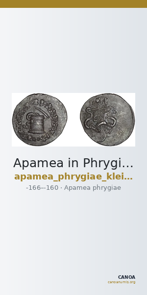 Apamea in Phrygia Kleiner and Noe 1977 3 — CANOA