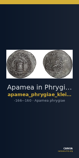 Apamea in Phrygia Kleiner and Noe 1977 3 — CANOA