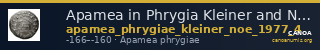 Apamea in Phrygia Kleiner and Noe 1977 4 — CANOA