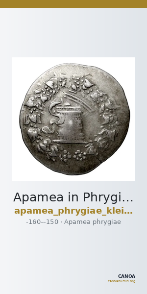 Apamea in Phrygia Kleiner and Noe 1977 8 — CANOA