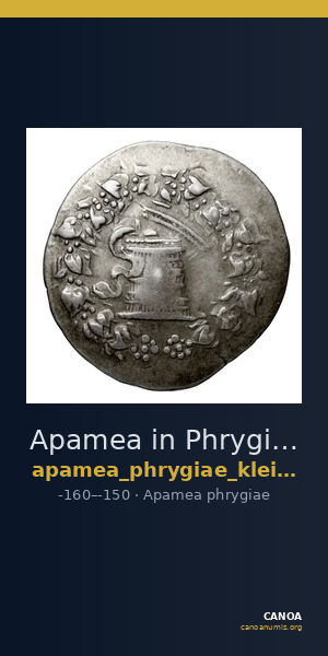 Apamea in Phrygia Kleiner and Noe 1977 8 — CANOA