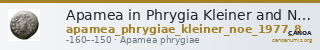 Apamea in Phrygia Kleiner and Noe 1977 8 — CANOA
