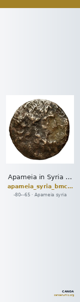Apameia in Syria BMC Apamea 3, 5, 14 — CANOA