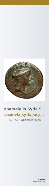 Apameia in Syria SNG Munich 803-5 — CANOA