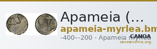 Apameia (Myrleia) BMC Apamea 14 — CANOA