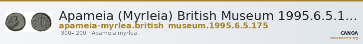 Apameia (Myrleia) British Museum 1995.6.5.175 — CANOA