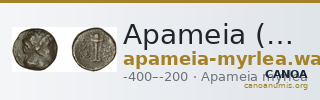 Apameia (Myrleia) Waddington 1908 14-16 — CANOA