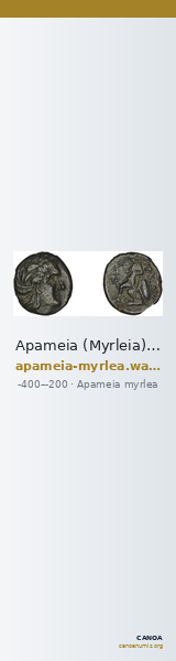 Apameia (Myrleia) Waddington 1908 17-18 — CANOA