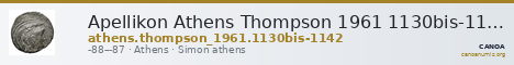 Apellikon Athens Thompson 1961 1130bis-1142 — CANOA