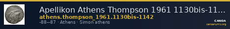 Apellikon Athens Thompson 1961 1130bis-1142 — CANOA