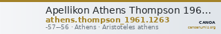Apellikon Athens Thompson 1961 1263 — CANOA