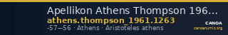 Apellikon Athens Thompson 1961 1263 — CANOA