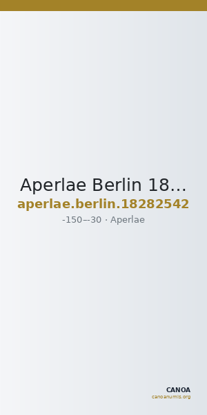 Aperlae Berlin 18282542 — CANOA