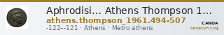 Aphrodisi… Athens Thompson 1961 494-507 — CANOA