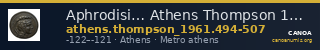 Aphrodisi… Athens Thompson 1961 494-507 — CANOA