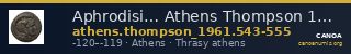Aphrodisi… Athens Thompson 1961 543-555 — CANOA