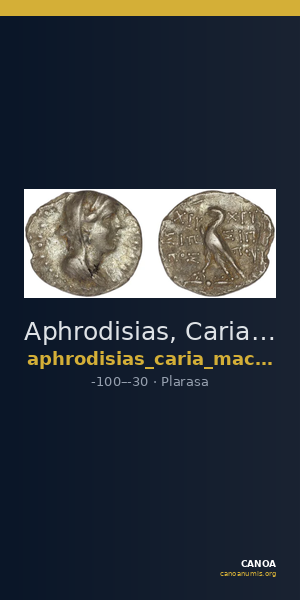 Aphrodisias, Caria MacDonald 1992 21 — CANOA