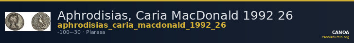 Aphrodisias, Caria MacDonald 1992 26 — CANOA
