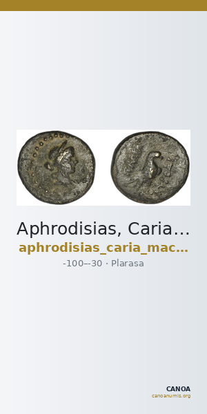 Aphrodisias, Caria MacDonald 1992 28 — CANOA