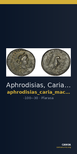 Aphrodisias, Caria MacDonald 1992 28 — CANOA