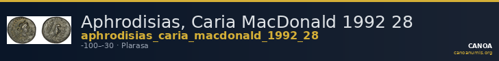 Aphrodisias, Caria MacDonald 1992 28 — CANOA
