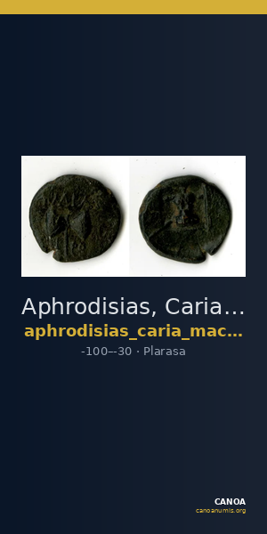 Aphrodisias, Caria MacDonald 1992 29 — CANOA