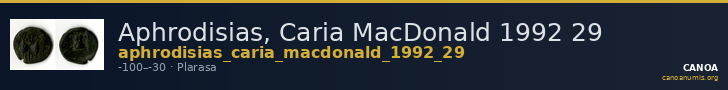 Aphrodisias, Caria MacDonald 1992 29 — CANOA