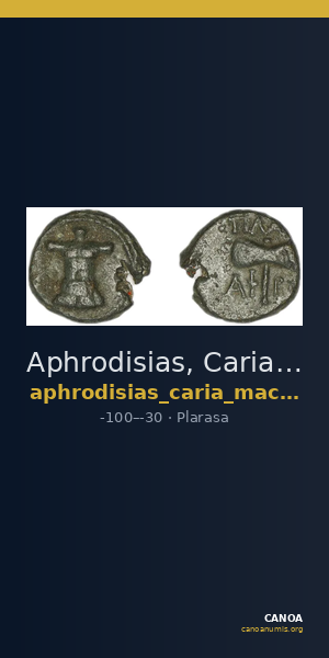 Aphrodisias, Caria MacDonald 1992 31 — CANOA