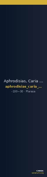 Aphrodisias, Caria MacDonald 1992 33 — CANOA