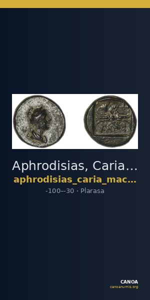 Aphrodisias, Caria MacDonald 1992 34 — CANOA