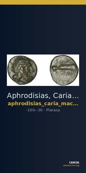 Aphrodisias, Caria MacDonald 1992 35 — CANOA