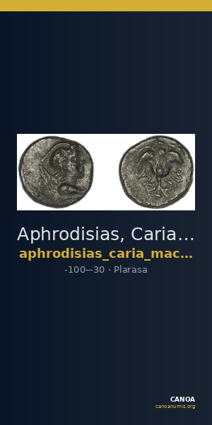 Aphrodisias, Caria MacDonald 1992 36 — CANOA
