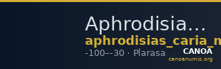 Aphrodisias, Caria MacDonald 1992 8 — CANOA
