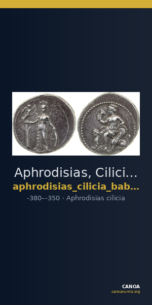 Aphrodisias, Cilicia Babelon 1910 1518 — CANOA