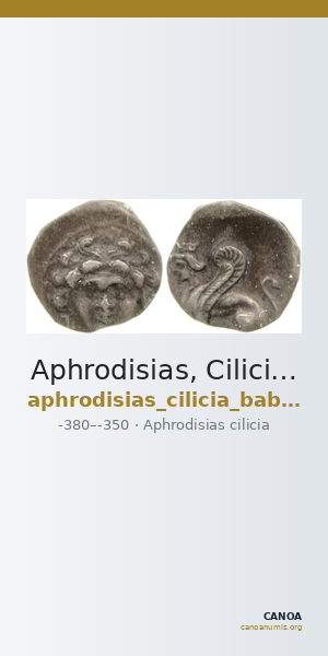 Aphrodisias, Cilicia Babelon 1910 1519 — CANOA