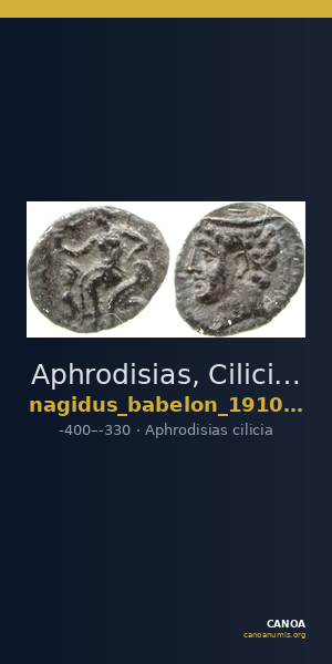 Aphrodisias, Cilicia Babelon 1910 1520bis — CANOA
