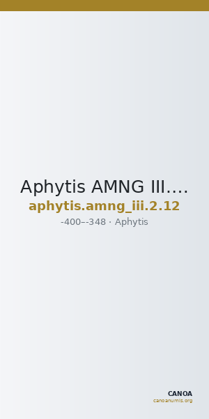 Aphytis AMNG III.2 12 — CANOA