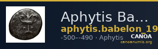 Aphytis Babelon 1932 1031 — CANOA