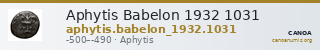 Aphytis Babelon 1932 1031 — CANOA
