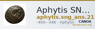 Aphytis SNG ANS Macedonia 213 — CANOA