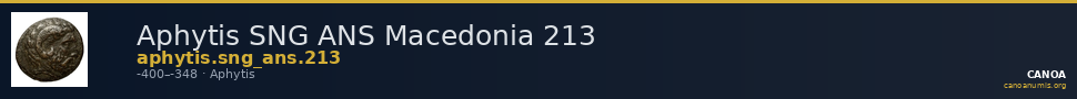Aphytis SNG ANS Macedonia 213 — CANOA