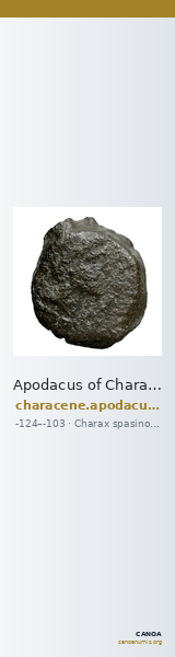 Apodacus of Characene Charax Spasinou Le Rider 1959 5 — CANOA