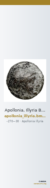 Apollonia, Illyria BMC Apollonia 83 — CANOA