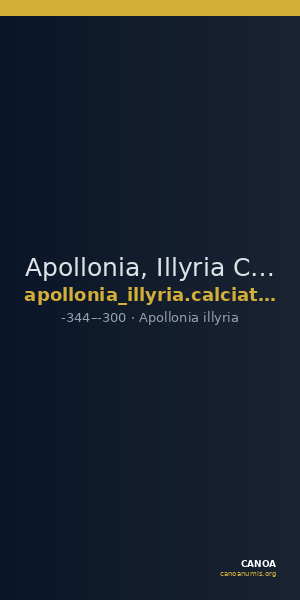 Apollonia, Illyria Calciati 1990 apollonia_1 — CANOA