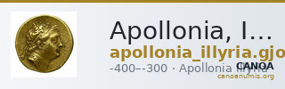 Apollonia, Illyria Gjongecaj and Picard 1999 p. 97, c — CANOA
