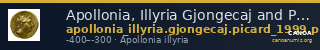 Apollonia, Illyria Gjongecaj and Picard 1999 p. 97, c — CANOA