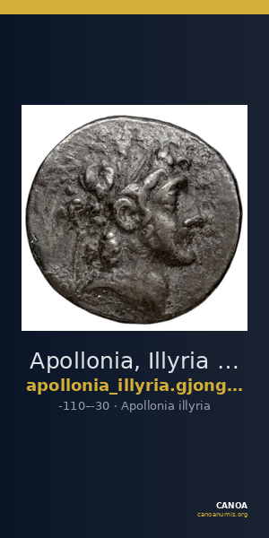 Apollonia, Illyria Gjongecaj and Picard 2000 92-100 — CANOA