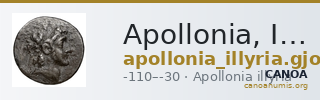 Apollonia, Illyria Gjongecaj and Picard 2000 92-100 — CANOA