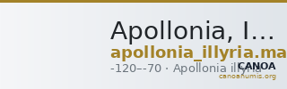 Apollonia, Illyria Maier 1907 117-119 — CANOA