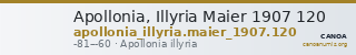 Apollonia, Illyria Maier 1907 120 — CANOA